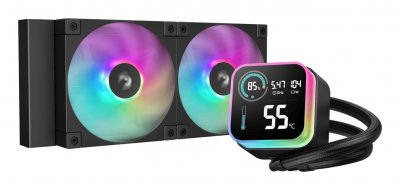 DEEPCOOL  LQ240 Processeur Kit de refroidissement du liquide 12 cm Noir