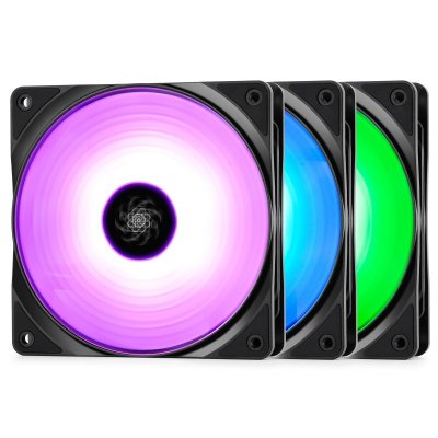 DEEPCOOL  Ventilateur Boitier RF120 RGB Pack de 3