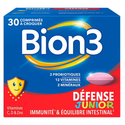 BION 3 Defense Juniors 30 Comprimes A Croquer Bion3