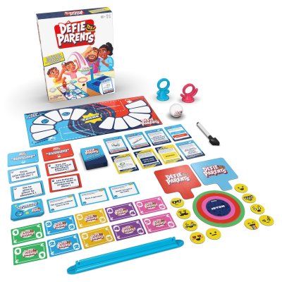 SPIN MASTER GAMES Defie tes parents - Jeu de soci&eacute;t&eacute; - Jeu de famille - d&egrave;s 6 ans