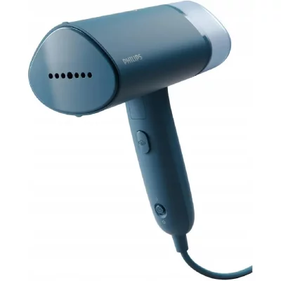 PHILIPS D&eacute;froisseur vapeur 1000W compact bleu