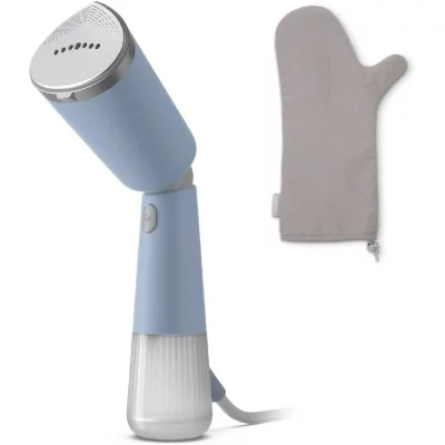 PHILIPS D&eacute;froisseur vapeur 1400W Bleu avec 3 accessoires