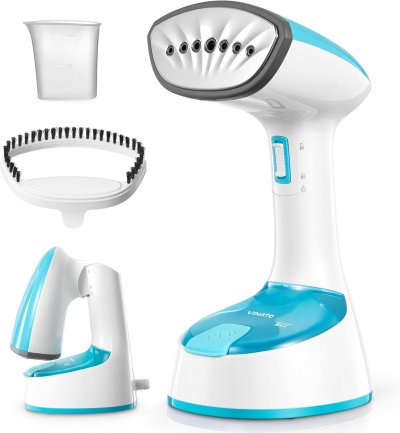 VENDOS85 D&eacute;froisseur vapeur portable 1300W bleu