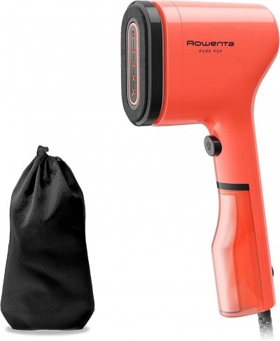 ROWENTA D&eacute;froisseur vapeur vertical 1300W orange
