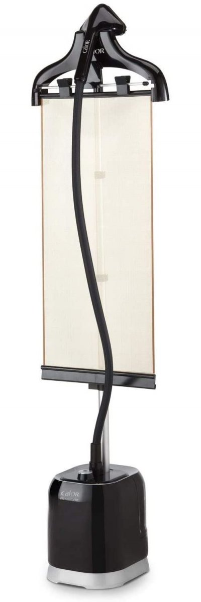  D&eacute;froisseur vapeur vertical de 1,5L Noir Argent Calor