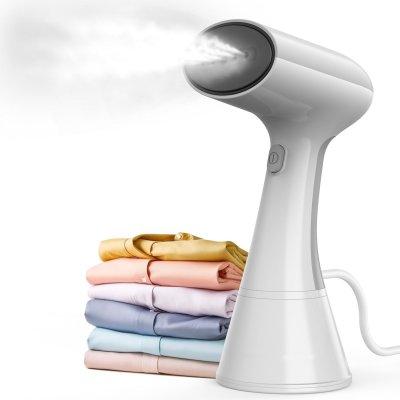 VENDOS85 D&eacute;froisseur vapeur vertical portable blanc 1800W