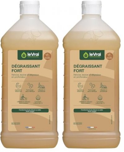 LE VRAI D&eacute;graissant fort professionnel 1 litre, Action Pin - 