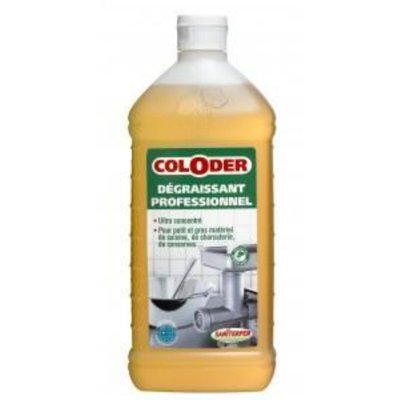 DIFAC D&eacute;graissant professionnel concentr&eacute; - 1l - coloder - saniterpen