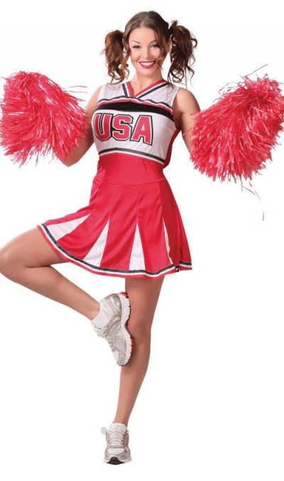 ALPEXE D&eacute;guisement Adulte Cheerleader Taille 38-40                443