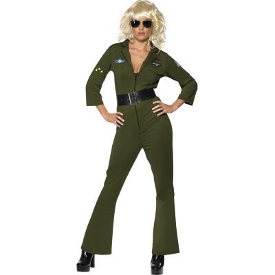 GENERIQUE D&eacute;guisement aviateur Hottie Top Gun femme