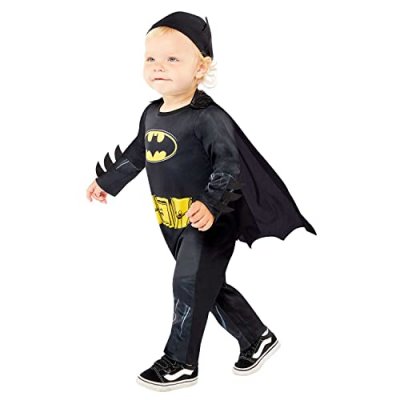 AMSCAN D&eacute;guisement Batman Noir Justicier Gotham B&eacute;b&eacute; 2/3 Ans Noir 9909319  2/3 ANS - 9909319 