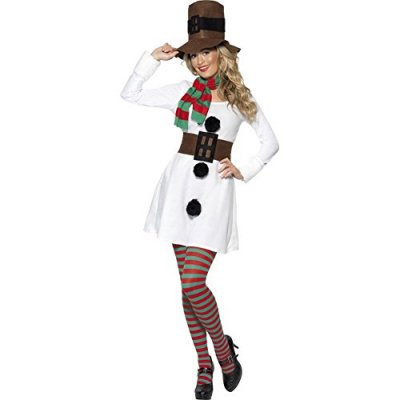 GENERIQUE D&eacute;guisement bonhomme de neige femme No&euml;l Small