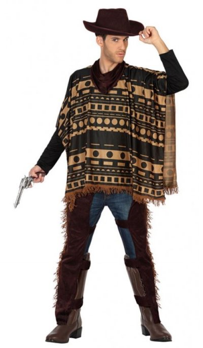 ATOSA D&eacute;guisement Cow Boy - Homme Taille : M/L - D&eacute;guisements et f&ecirc;tes
