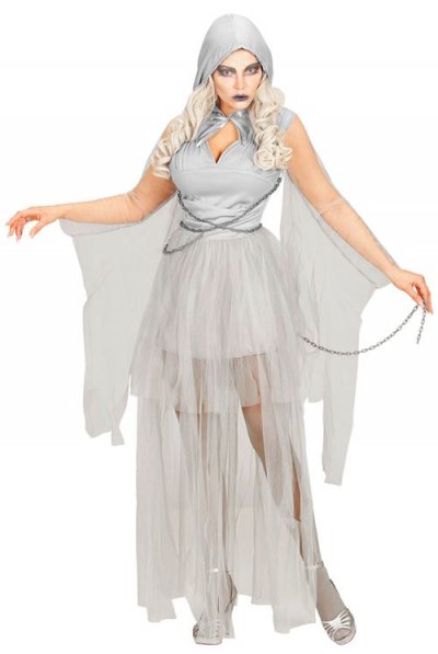 W WIDMANN MILANO PARTY FASHION D&eacute;guisement de Fant&ocirc;me Encha&icirc;n&eacute;e - Femme Taille : L - 40/42