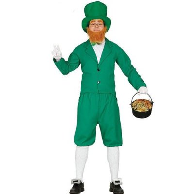 FIESTAS GUIRCA D&eacute;guisement De Lutin Vert Irlandais Leprechaun Pour Homme (Taille M)