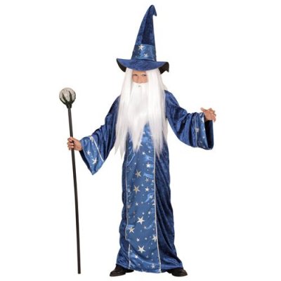 WIDMANN D&eacute;guisement De Magicien Fantasy - Gar&ccedil;on - 5/7 ans (110 &agrave; 122 cm)