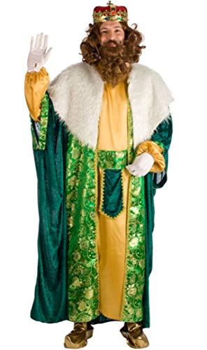 EL REY DEL CARNAVAL, SL D&eacute;guisement de Roi Gaspard de No&euml;l pour adulte