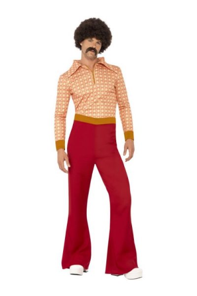 SMIFFYS D&eacute;guisement Disco Vintage Ann&eacute;es 70 Pour Homme (Taille M)
