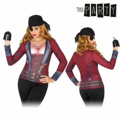 GENERIQUE D&eacute;guisement femme tee shirt pirate - D&eacute;guisements et f&ecirc;tes