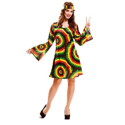 MOM D&eacute;guisement Jama&iuml;caine Adulte M/l Jaune 202714 Unimasa 
