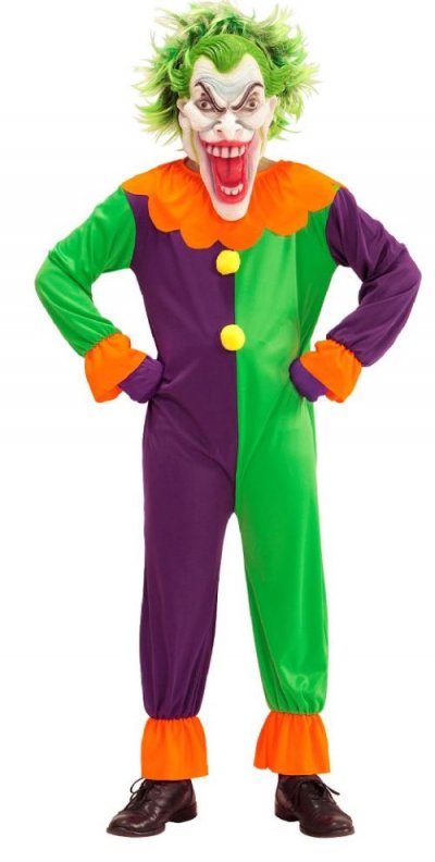 W WIDMANN MILANO PARTY FASHION D&eacute;guisement Joker D&eacute;moniaque 5/8 ans