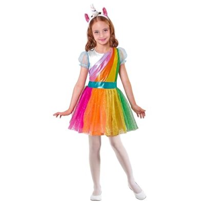 WIDMANN D&eacute;guisement Licorne Arc-en-Ciel fille