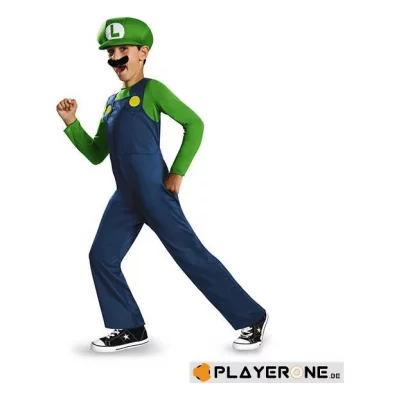GENERIQUE Deguisement Luigi&trade; Enfant - Vert / rouge - 7/9 ans