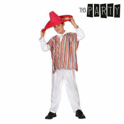 TH3 PARTY D&eacute;guisement Mexicain Gar&ccedil;on 5/6 Ans Multicolore 19670 5/6 ANS - 19670