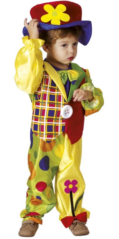 BOLAND D&eacute;guisement Mini-Clown - Enfant Taille : 3-4 ans (94 &agrave; 108 cm)