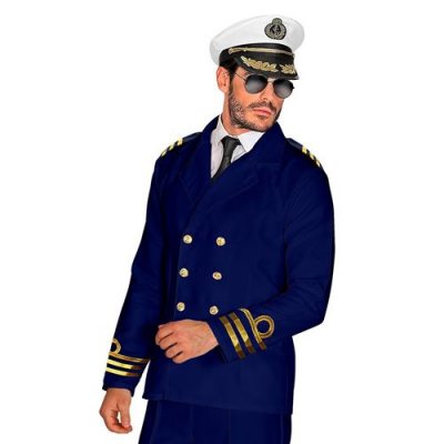 W WIDMANN MILANO PARTY FASHION D&eacute;guisement Officier De Marine Homme - M - Bleu - 08582
