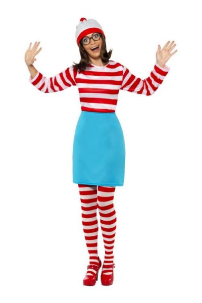 SMIFFYS D&eacute;guisement O&ugrave; est Charlie pour Femme - Smiffy's Costume - Taille M - Noir