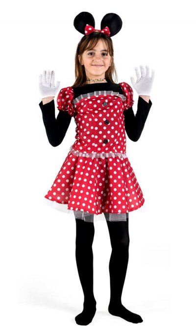 ATOSA D&eacute;guisement Petite Souris Fille Taille 7-9 Ans
