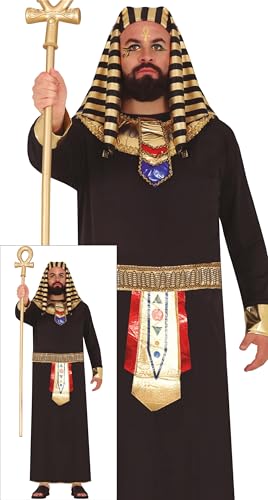 FIESTAS GUIRCA, S.L. D&eacute;guisement pharaon noir et dor&eacute; homme