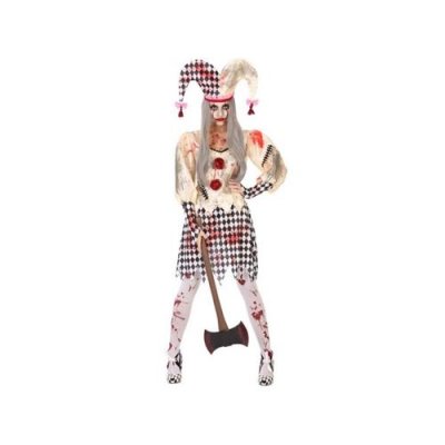 ATOSA D&eacute;guisement pour Adultes Arlequin sanglant (2 Pcs) (Taille XS/S)