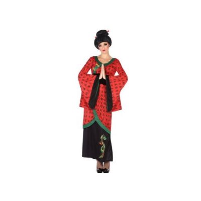ATOSA D&eacute;guisement pour adultes chinoise rouge (1 pc) taille xs/s