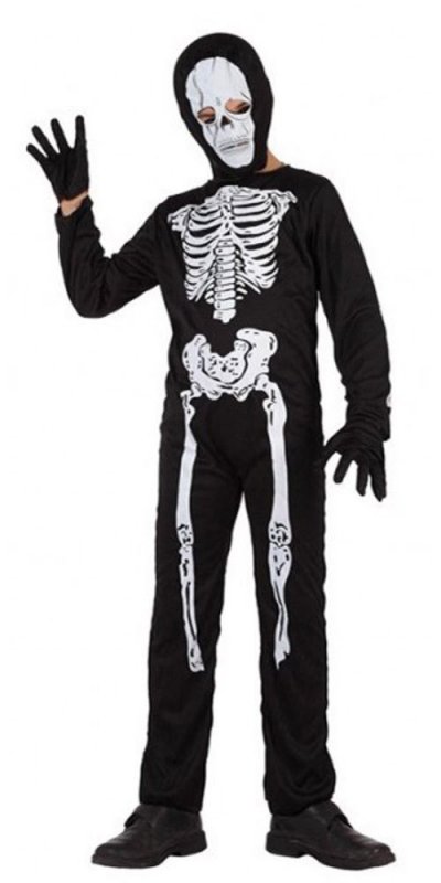 ATOSA D&eacute;guisement pour Enfants Squelette (Taille 5-6 Ans)