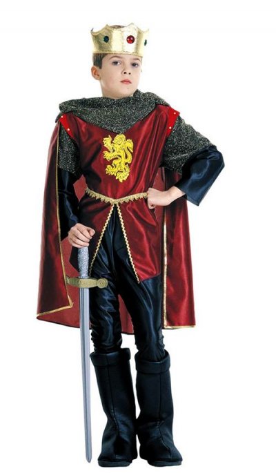 W WIDMANN MILANO PARTY FASHION D&eacute;guisement roi chevalier gar&ccedil;on