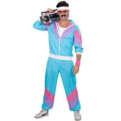 W WIDMANN MILANO PARTY FASHION D&eacute;guisement Surv&ecirc;tement Ann&eacute;es 80 - Homme - Taille M - M WIDMANN
