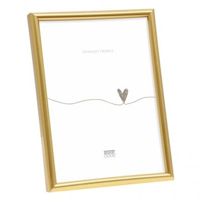 DEKNUDT FRAMES  S011A4 Cadre Photo R&eacute;sine Dor&eacute; 20 x 30 cm