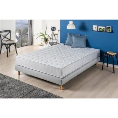  Deko dream ensemble springmax matelas + sommier 160x200 cm - accueil dynamique - soutien ferme
