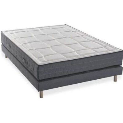  Deko dream Sommier + Matelas m&eacute;moire 140x190 cm