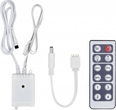 PAULMANN Dekobeleuchtung Contr&ocirc;leur variateur / commutateur 70683 blanc