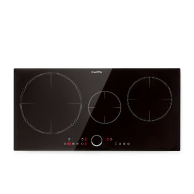 KLARSTEIN Delicatessa 80 flex table de cuisson &agrave; induction encastrable - 3 zones - 7000w au total - noire