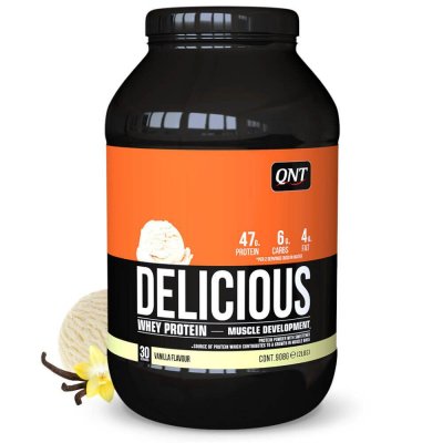 QNT Delicious Whey Protein Powder (908g)Vanille Whey Prot&eacute;ine