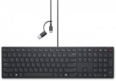 DELL  Clavier filaire de collaboration Pro - KB525C - fran&ccedil;ais (AZERTY) - Neuf