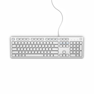 DELL  Clavier Kb216 - Filaire - Blanc