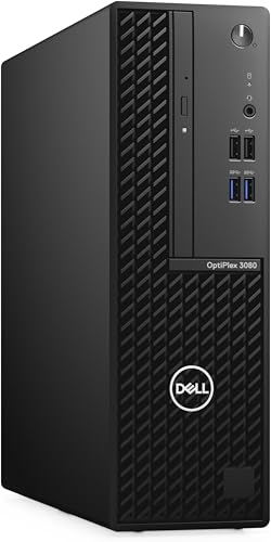DELL  OptiPlex 3080 PC I5 8 Go 256 Go Windows 10 Pro Noir