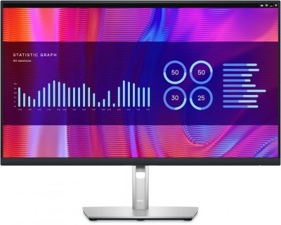 DELL  P Series P2723DE 27"" LCD Quad HD 5 ms Noir, Argent