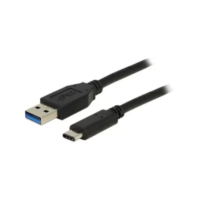DELOCK  0.5m USB3.1-C/USB3.1-A c&acirc;ble USB 0,5 m USB 3.2 Gen 2 (3.1 Gen 2) USB A USB C Noir