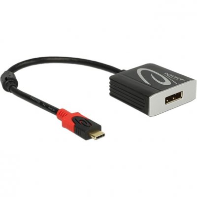 DELOCK  63312 adaptateur graphique USB 4096 x 2160 pixels Noir